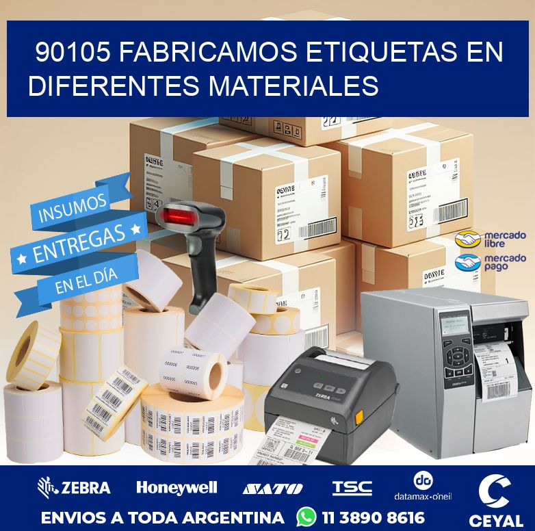 90105 FABRICAMOS ETIQUETAS EN DIFERENTES MATERIALES