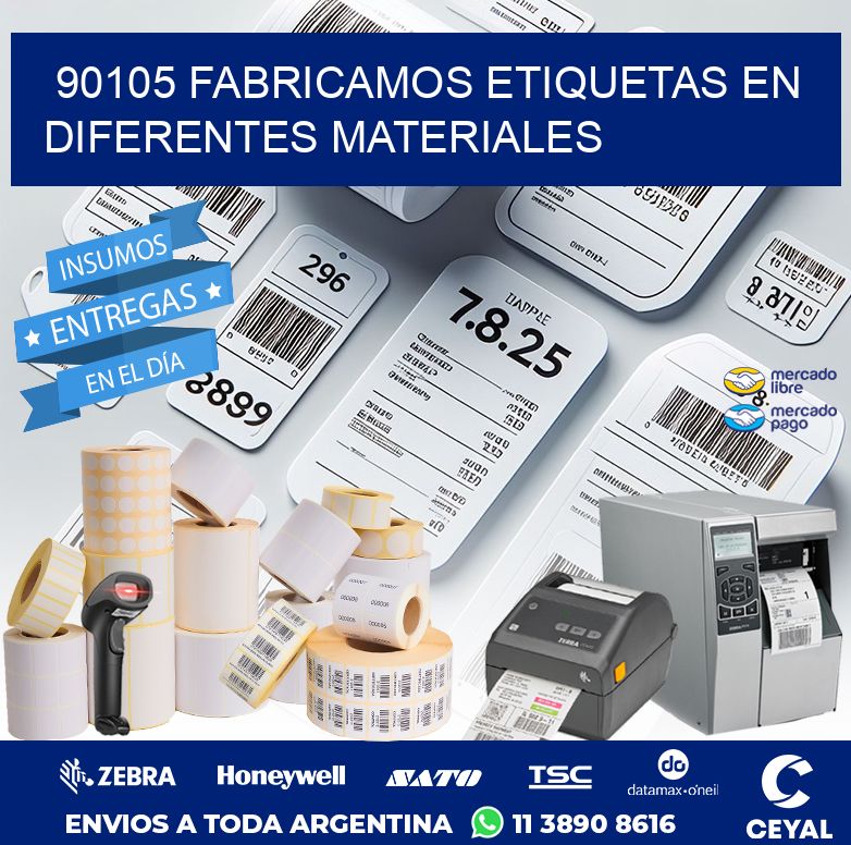 90105 FABRICAMOS ETIQUETAS EN DIFERENTES MATERIALES