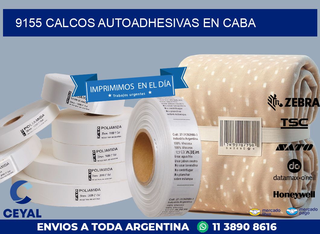 9155 CALCOS AUTOADHESIVAS EN CABA