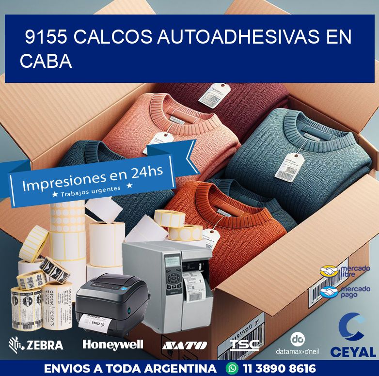 9155 CALCOS AUTOADHESIVAS EN CABA