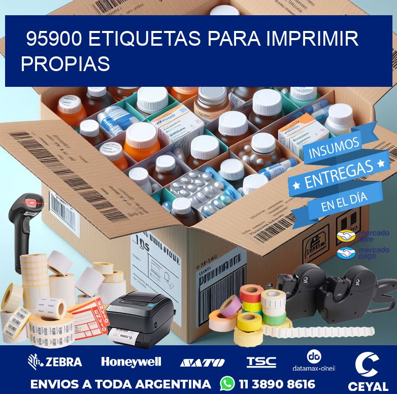 95900 ETIQUETAS PARA IMPRIMIR PROPIAS