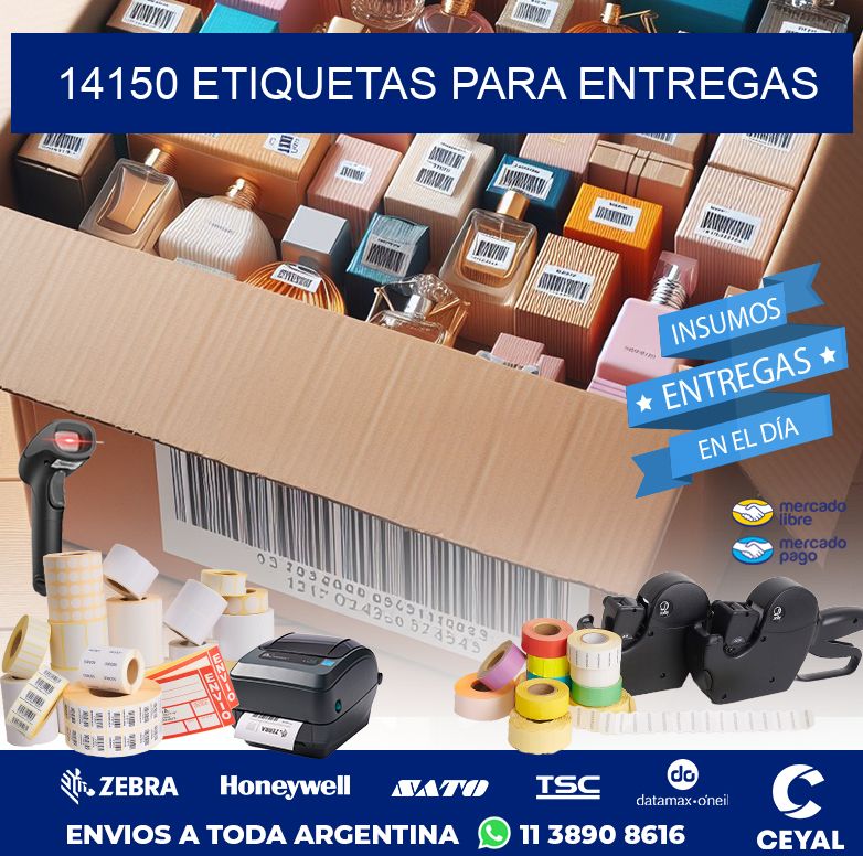 14150 ETIQUETAS PARA ENTREGAS