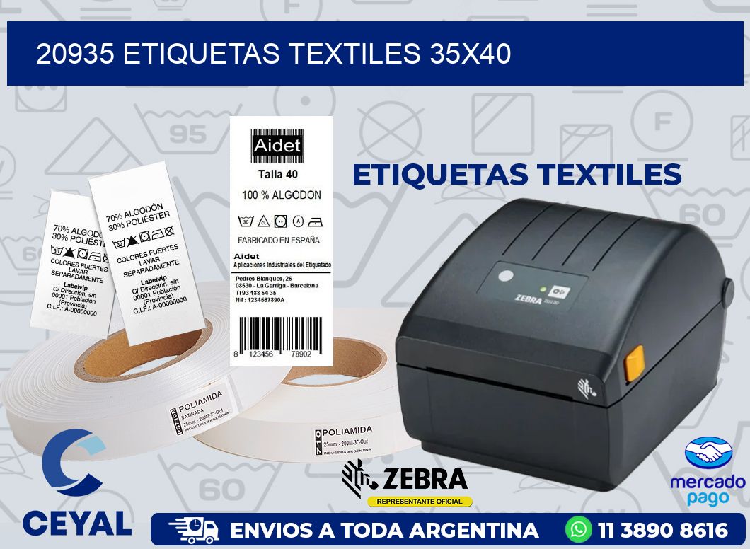 20935 ETIQUETAS TEXTILES 35X40