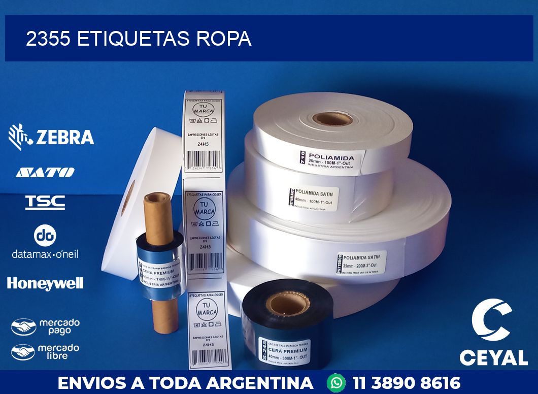 2355 ETIQUETAS ROPA