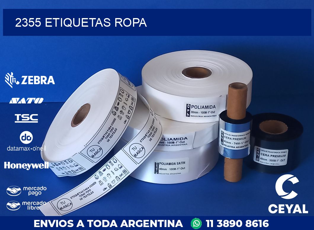 2355 ETIQUETAS ROPA