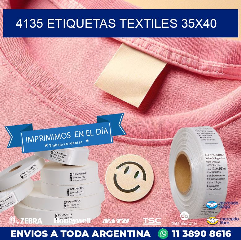4135 ETIQUETAS TEXTILES 35X40
