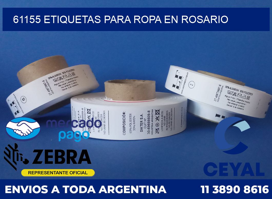 61155 ETIQUETAS PARA ROPA EN ROSARIO