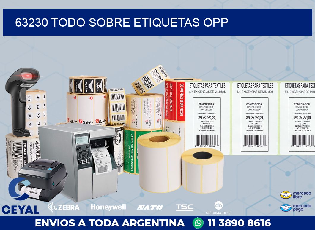 63230 TODO SOBRE ETIQUETAS OPP