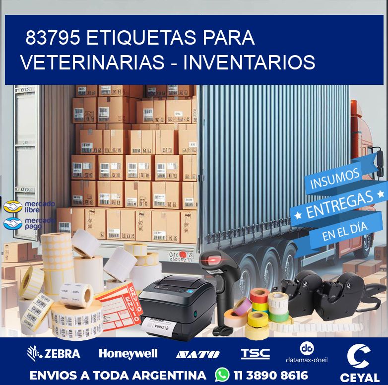 83795 ETIQUETAS PARA VETERINARIAS - INVENTARIOS