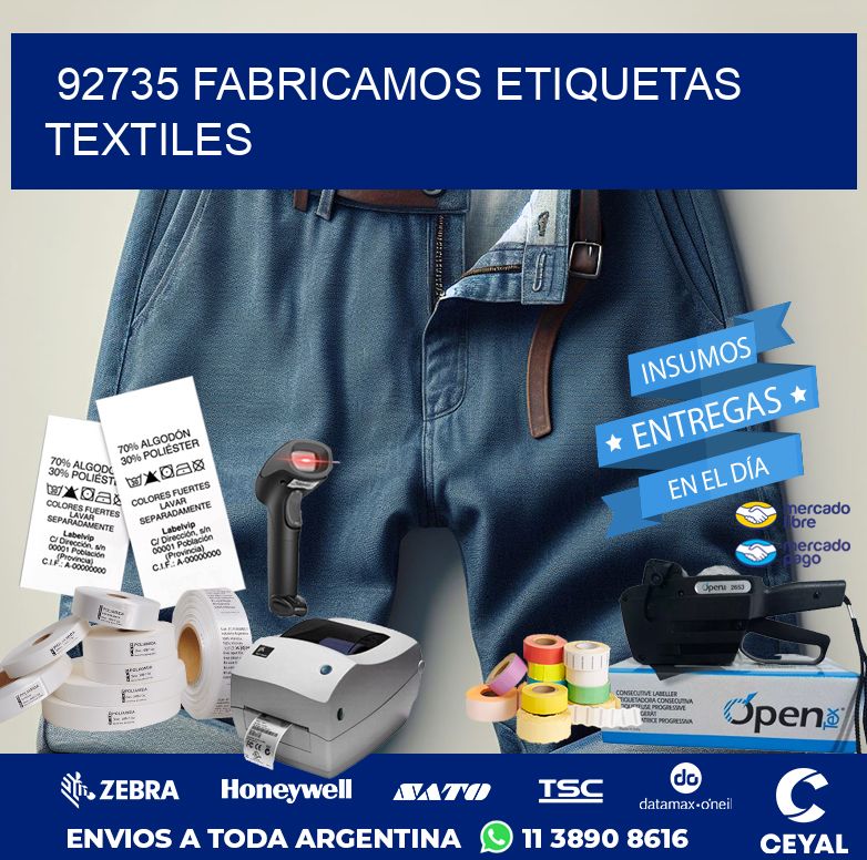 92735 FABRICAMOS ETIQUETAS TEXTILES