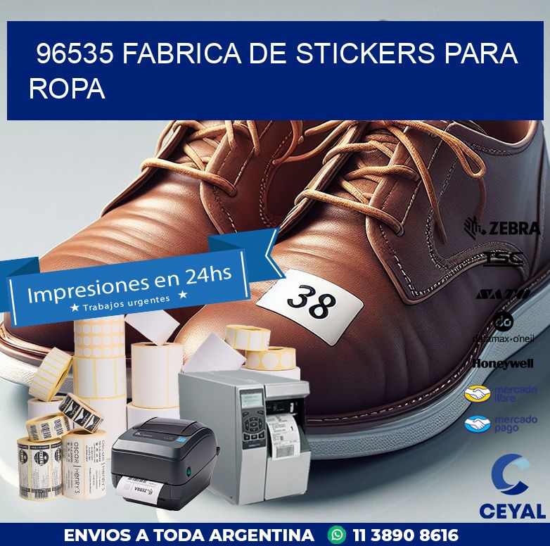 96535 FABRICA DE STICKERS PARA ROPA