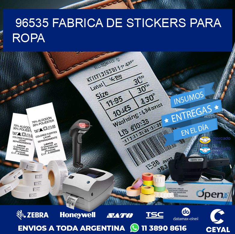 96535 FABRICA DE STICKERS PARA ROPA