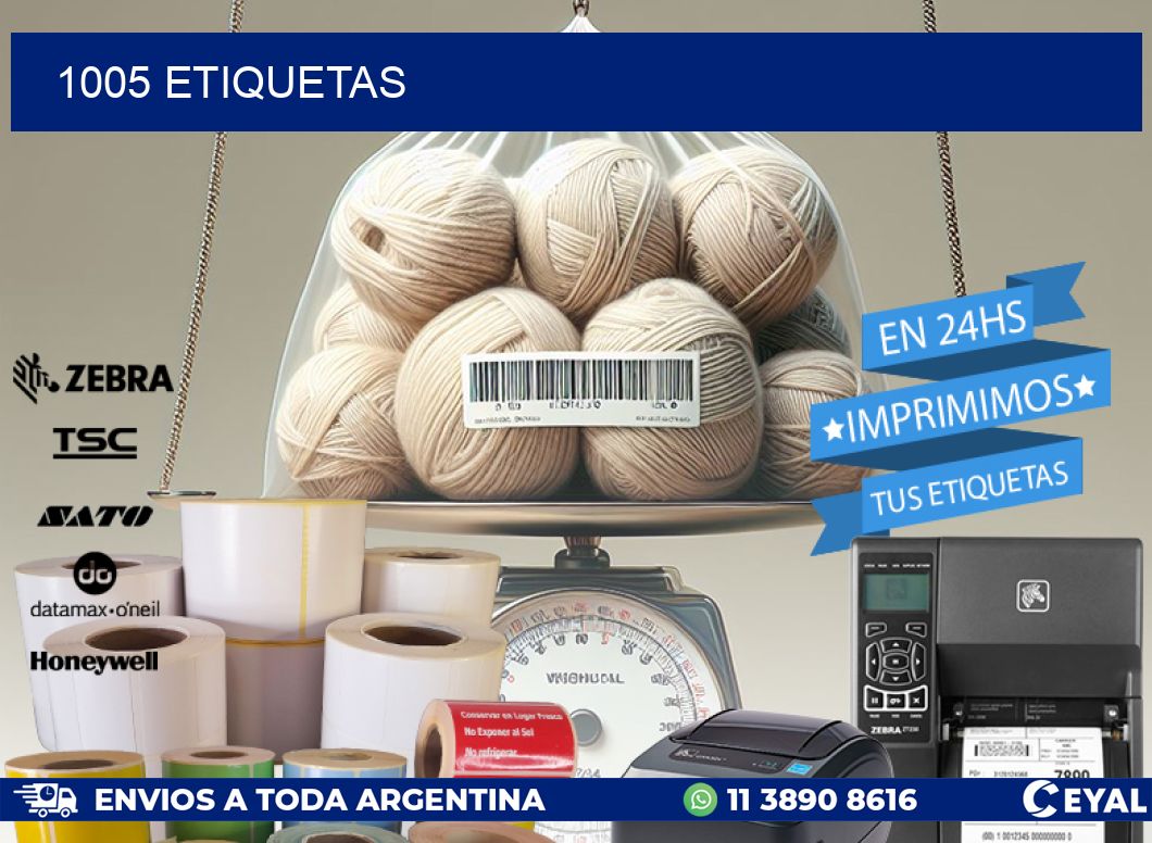 1005 ETIQUETAS