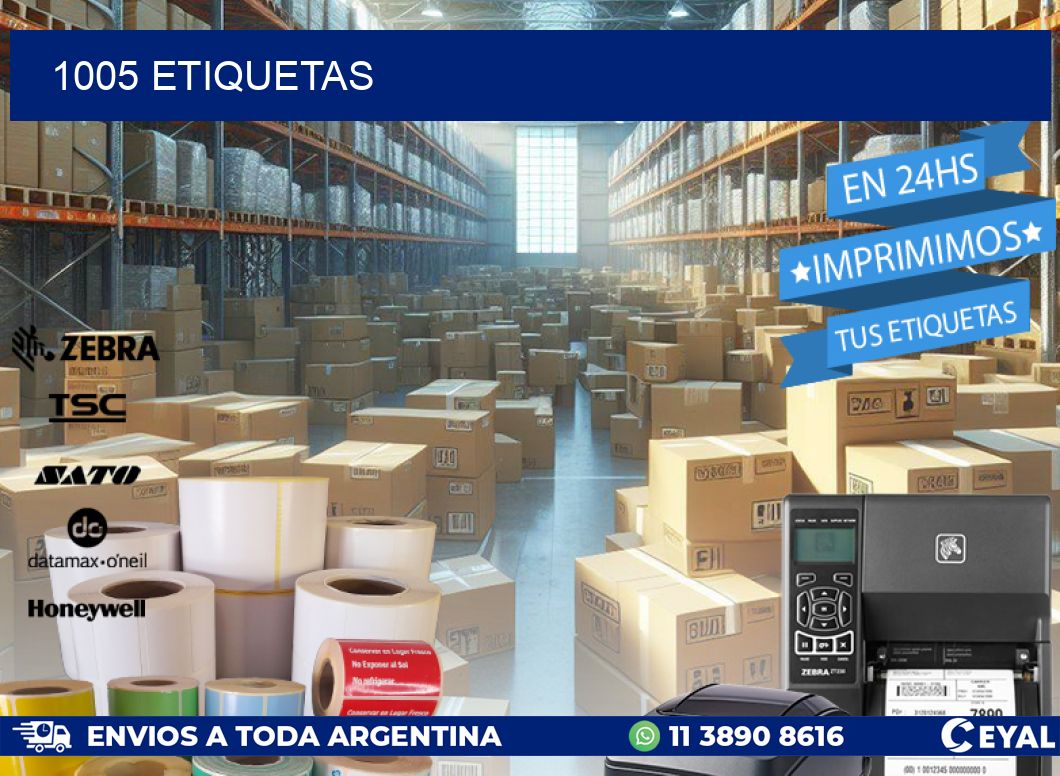 1005 ETIQUETAS