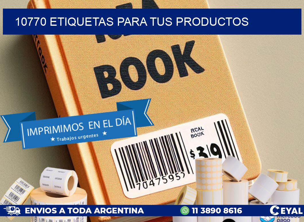 10770 ETIQUETAS PARA TUS PRODUCTOS