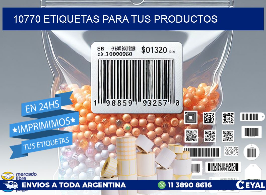 10770 ETIQUETAS PARA TUS PRODUCTOS