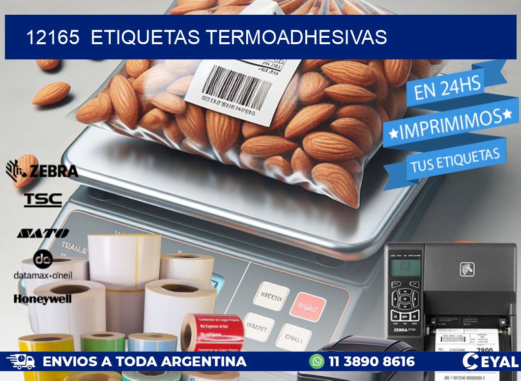 12165  ETIQUETAS TERMOADHESIVAS