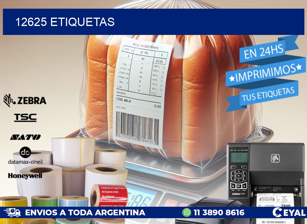 12625 ETIQUETAS