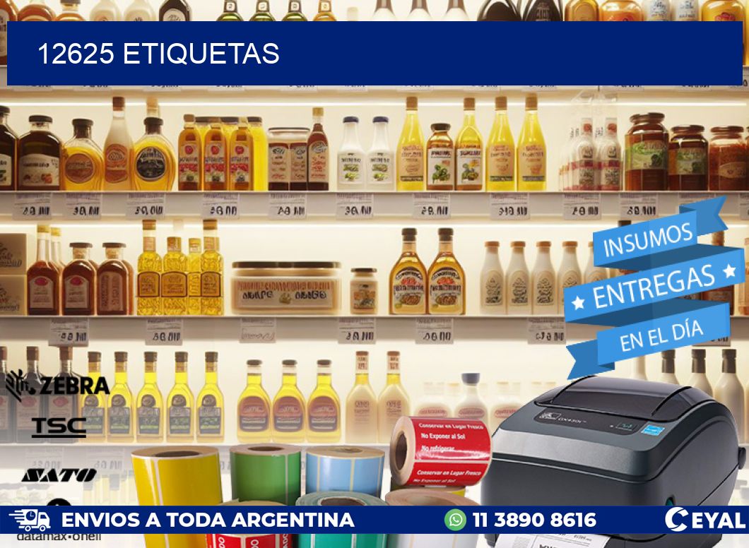 12625 ETIQUETAS