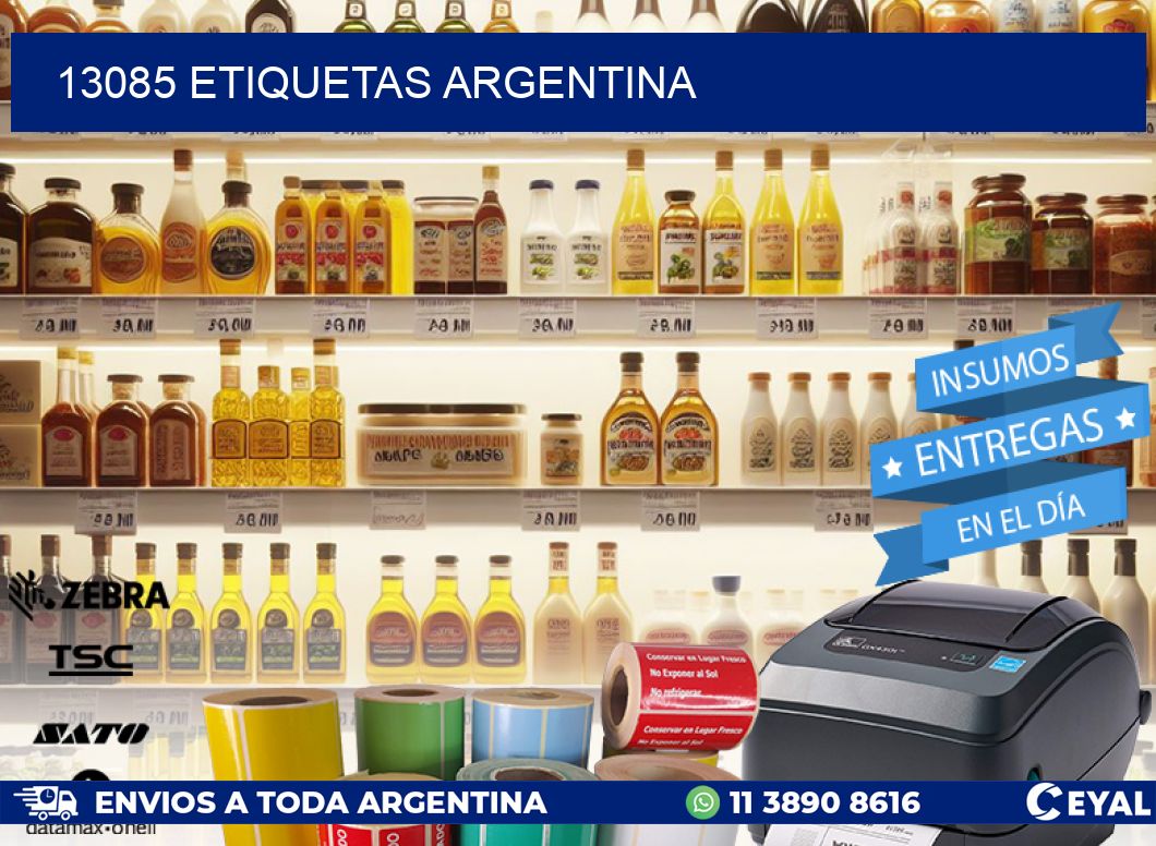13085 ETIQUETAS ARGENTINA