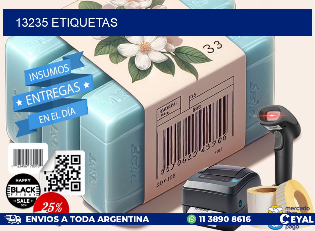 13235 ETIQUETAS