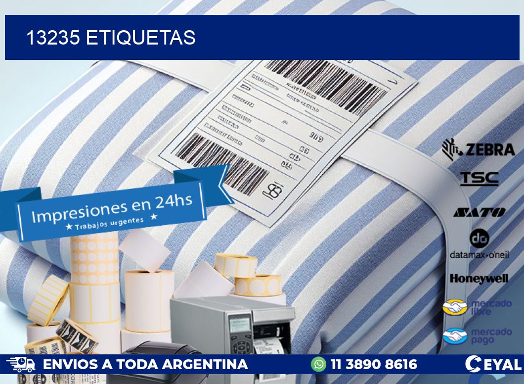 13235 ETIQUETAS