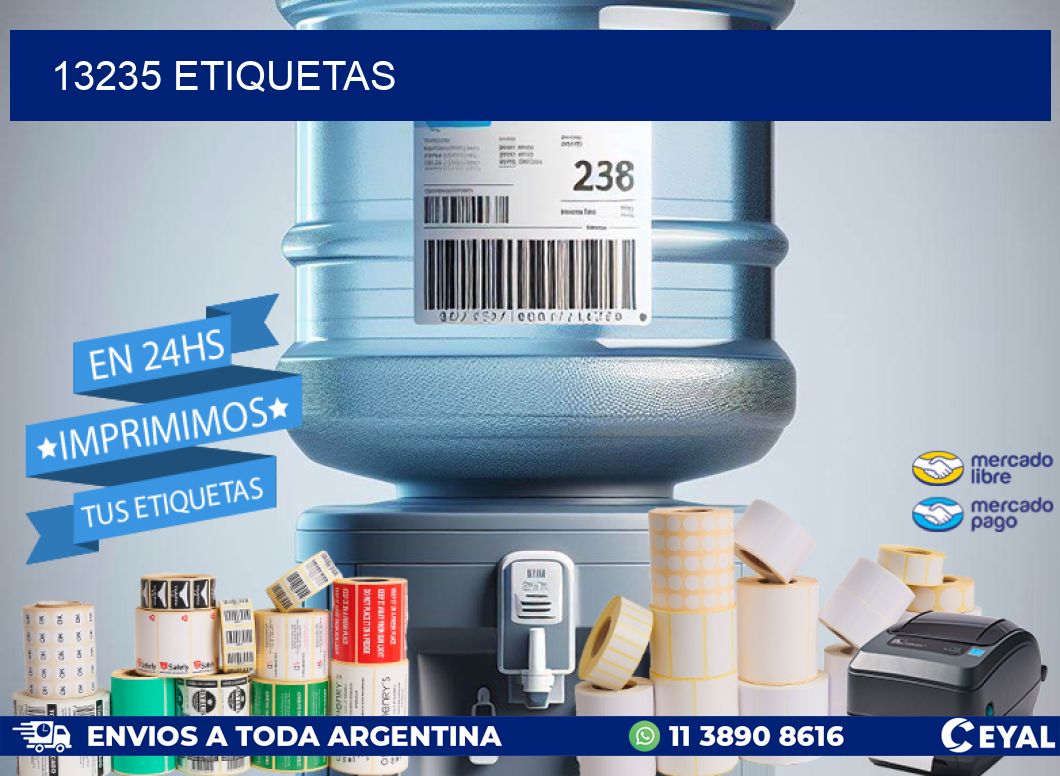 13235 ETIQUETAS