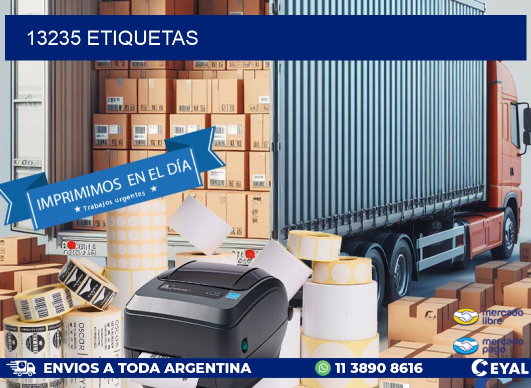 13235 ETIQUETAS
