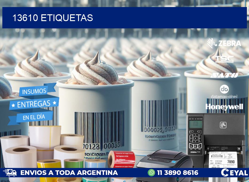 13610 ETIQUETAS