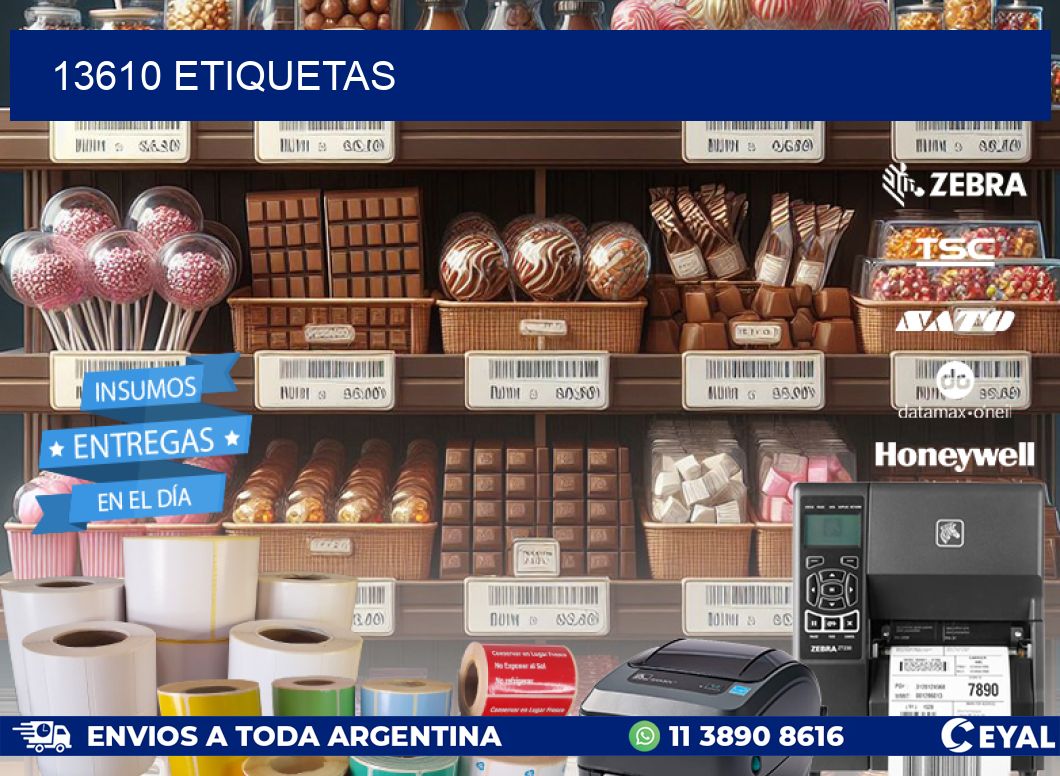 13610 ETIQUETAS