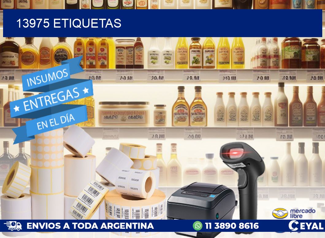 13975 ETIQUETAS