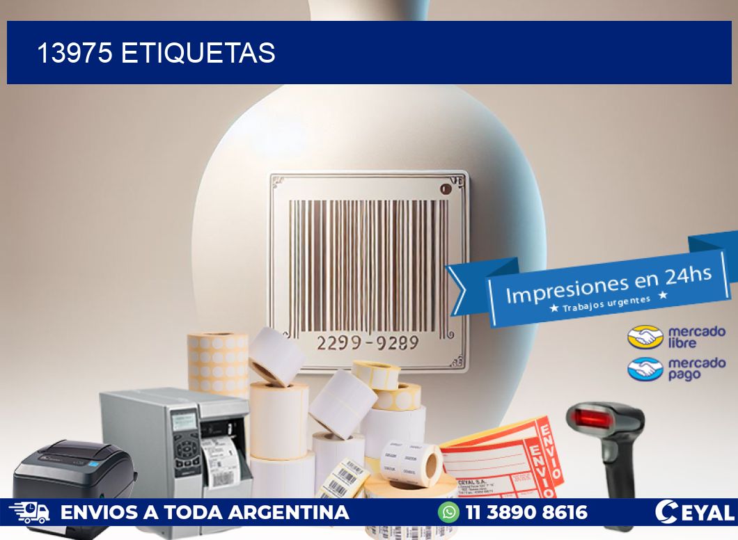 13975 ETIQUETAS