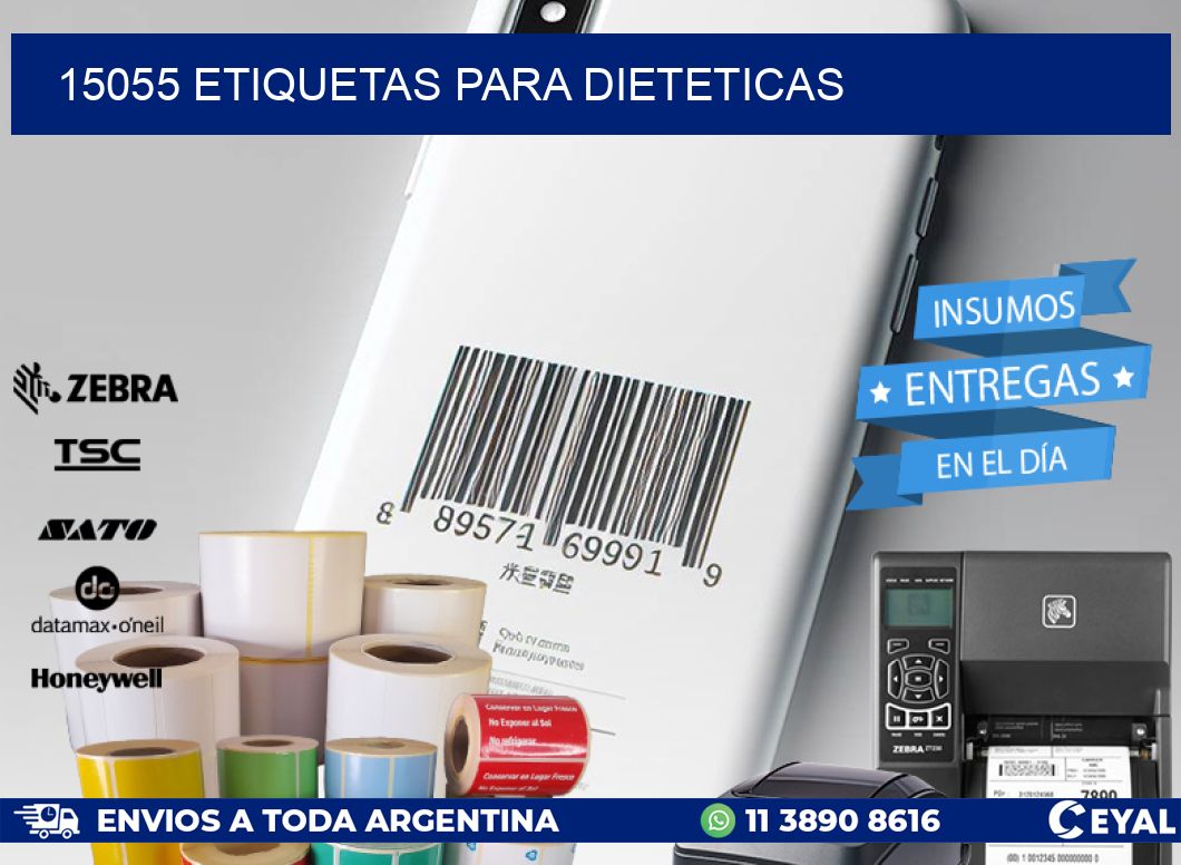 15055 ETIQUETAS PARA DIETETICAS