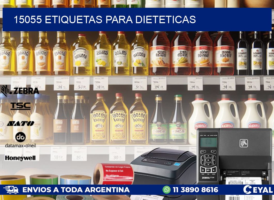 15055 ETIQUETAS PARA DIETETICAS