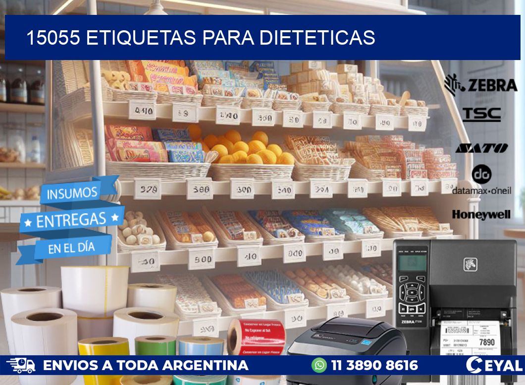 15055 ETIQUETAS PARA DIETETICAS