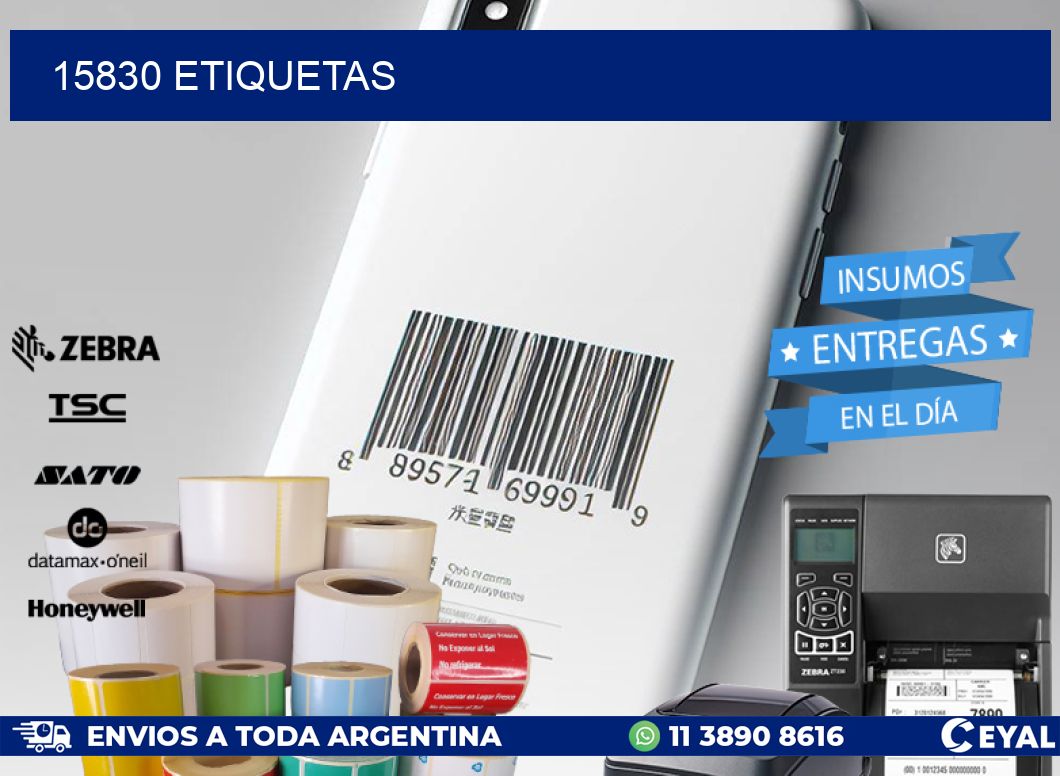 15830 ETIQUETAS