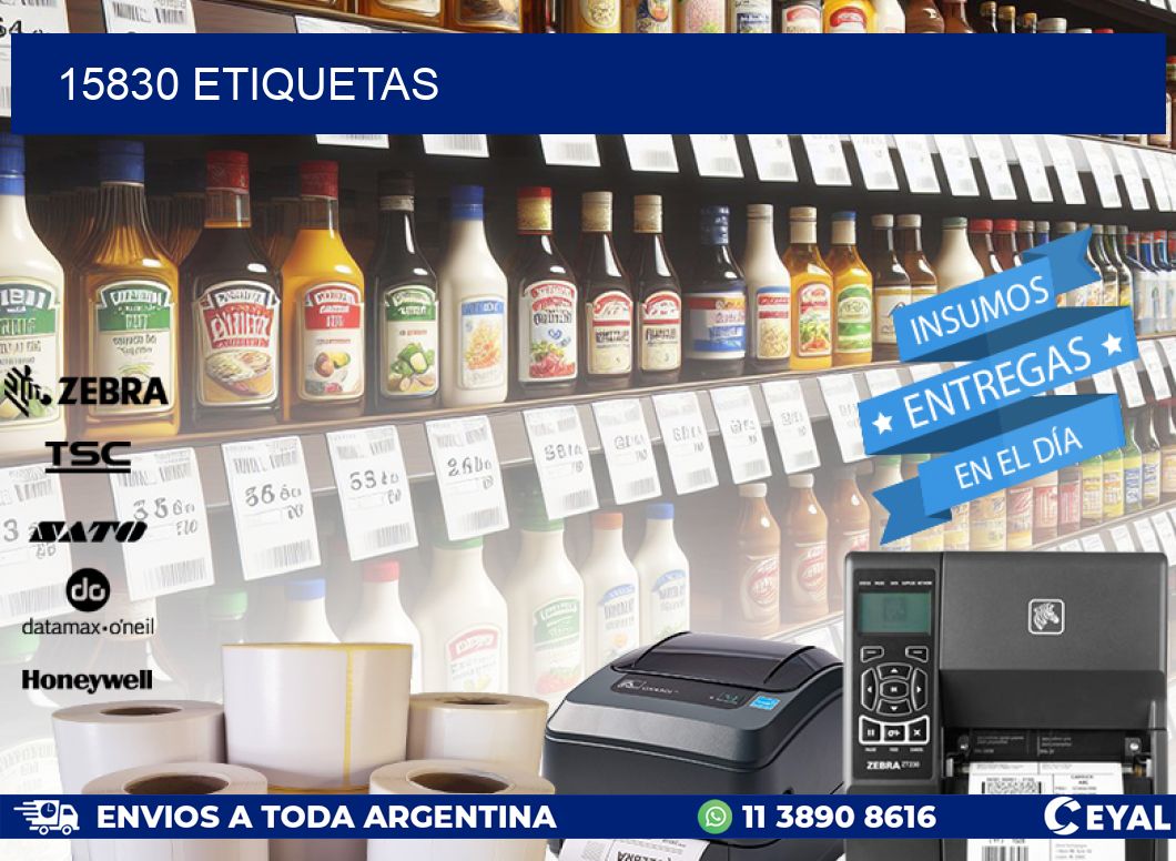 15830 ETIQUETAS