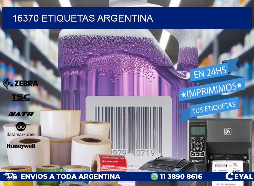 16370 ETIQUETAS ARGENTINA
