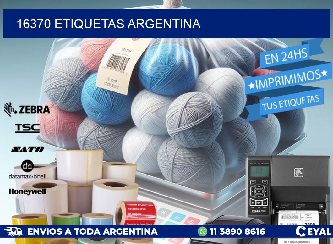 16370 ETIQUETAS ARGENTINA