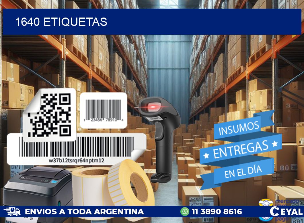 1640 ETIQUETAS