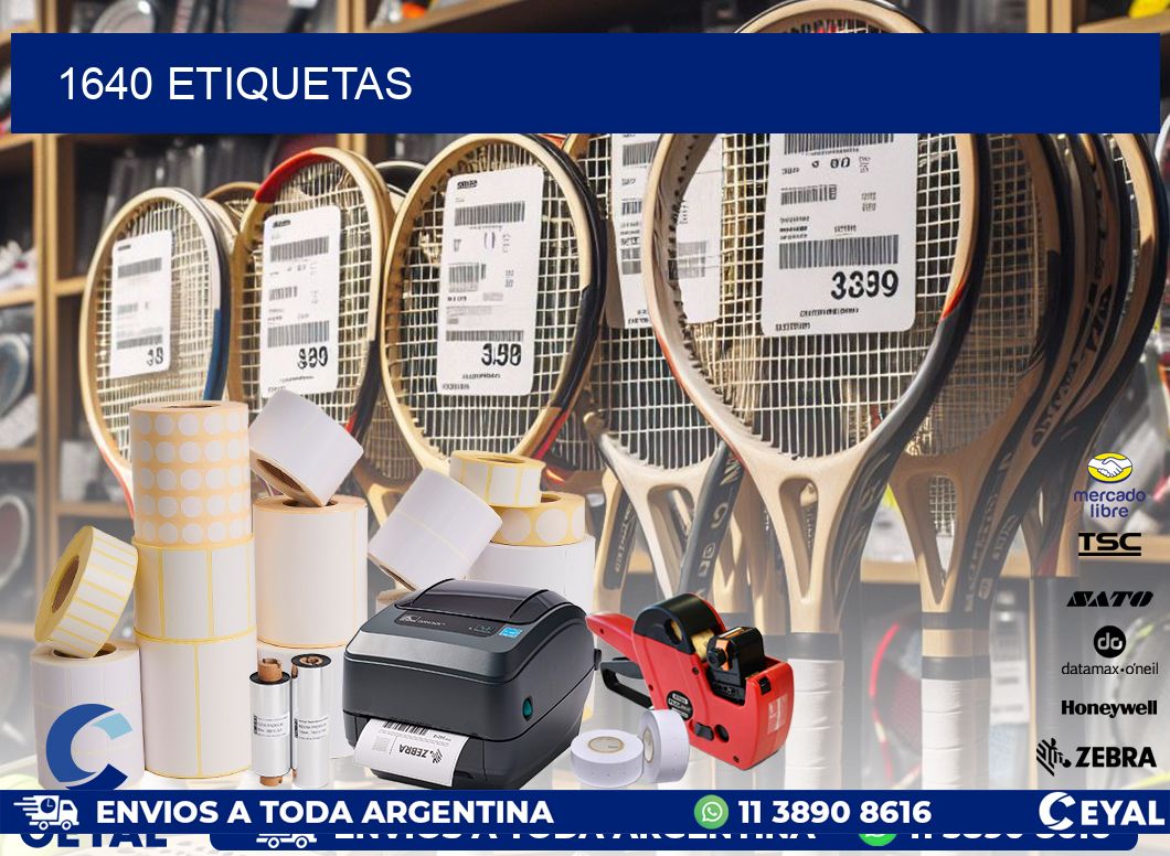 1640 ETIQUETAS