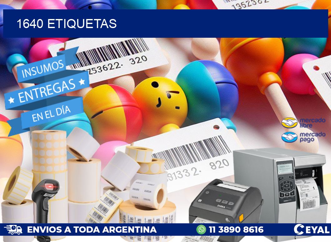 1640 ETIQUETAS