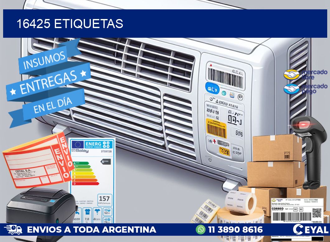 16425 ETIQUETAS