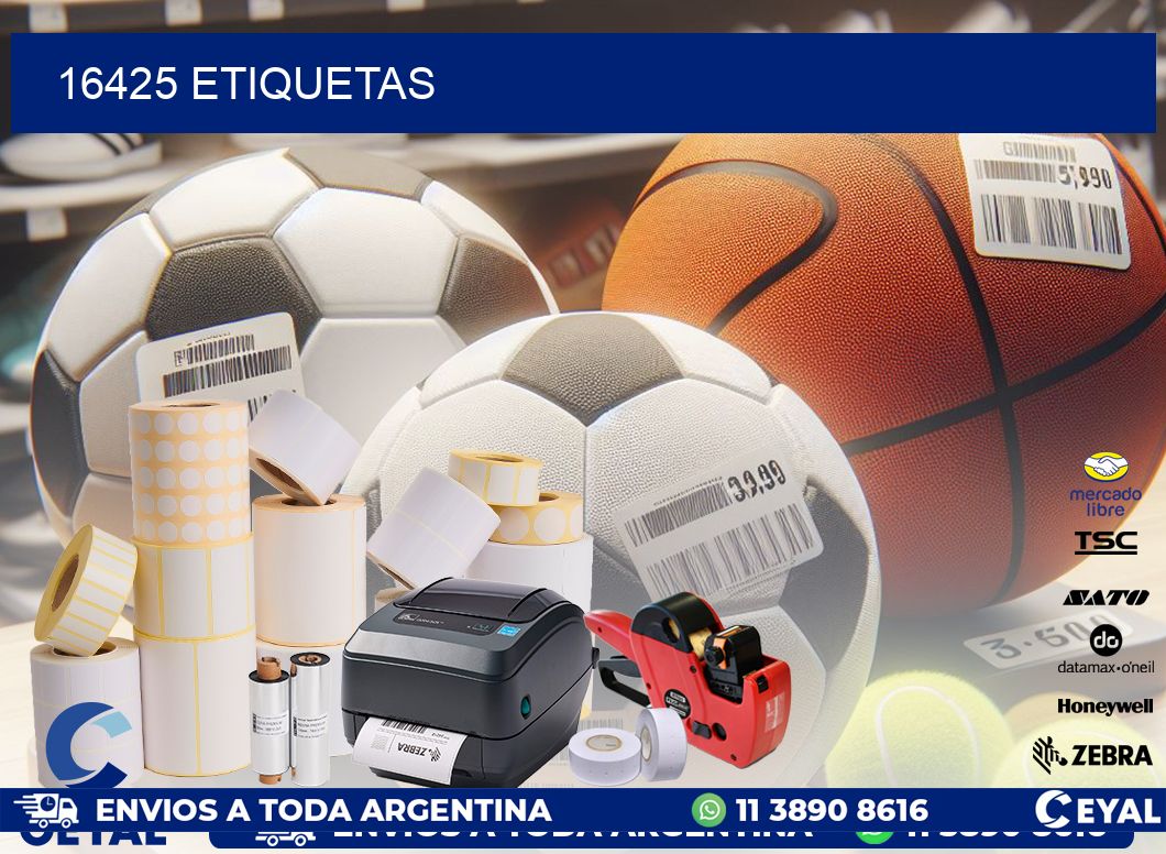 16425 ETIQUETAS