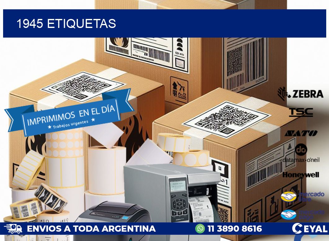 1945 ETIQUETAS