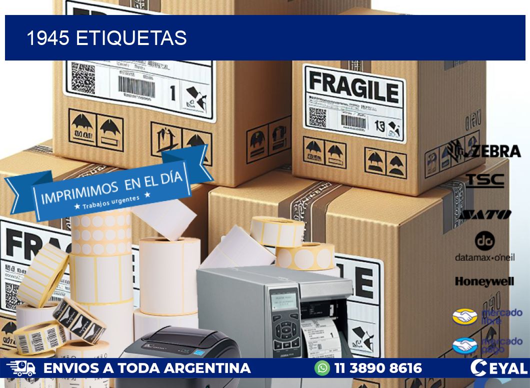 1945 ETIQUETAS