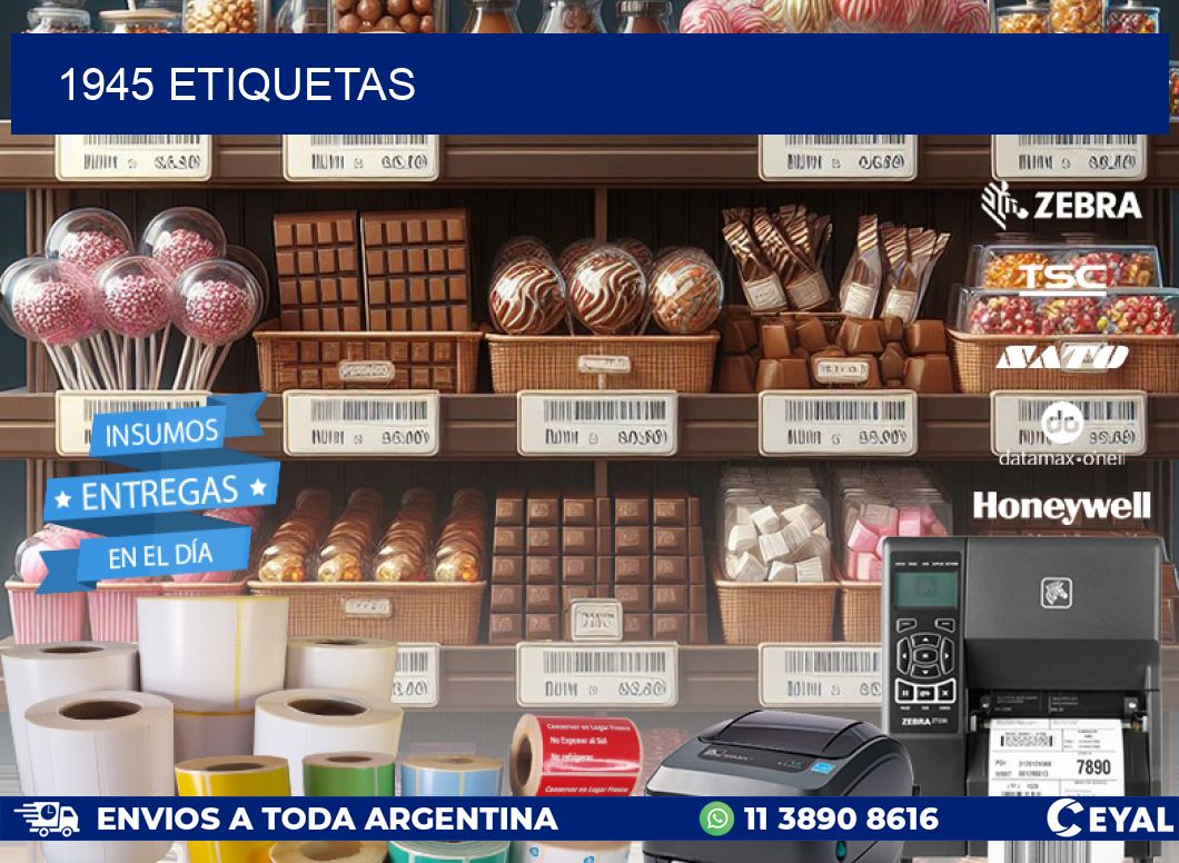1945 ETIQUETAS