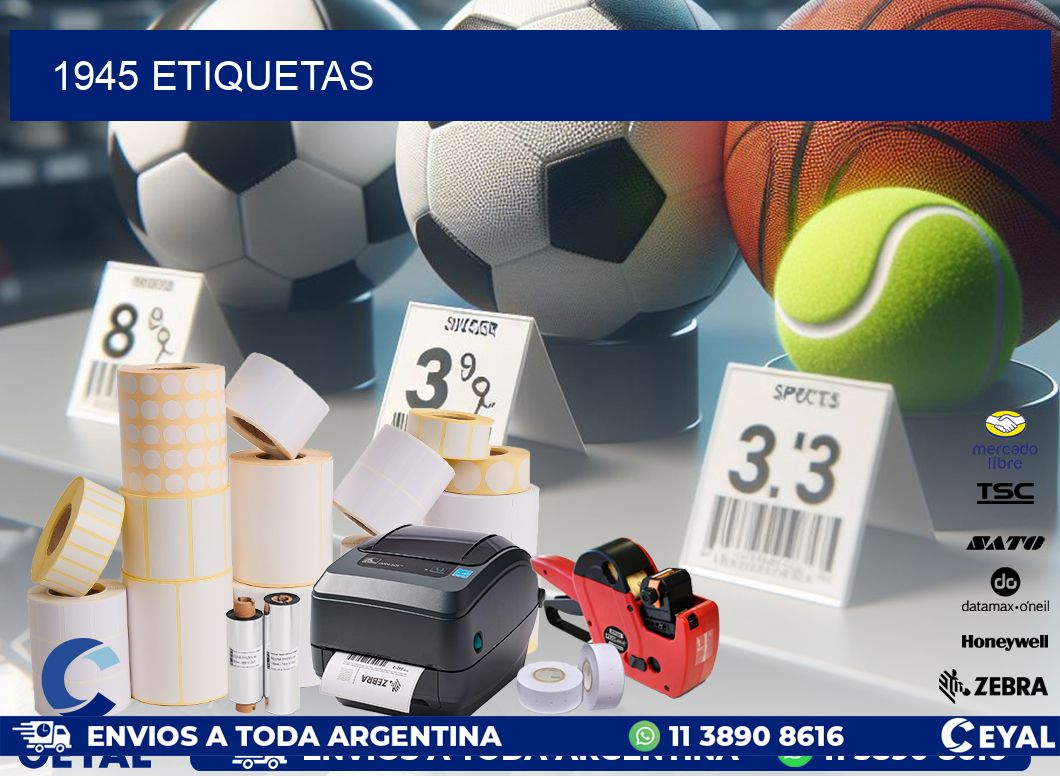 1945 ETIQUETAS