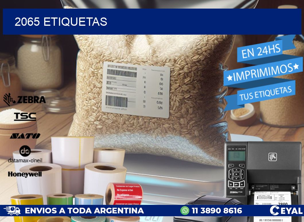 2065 ETIQUETAS