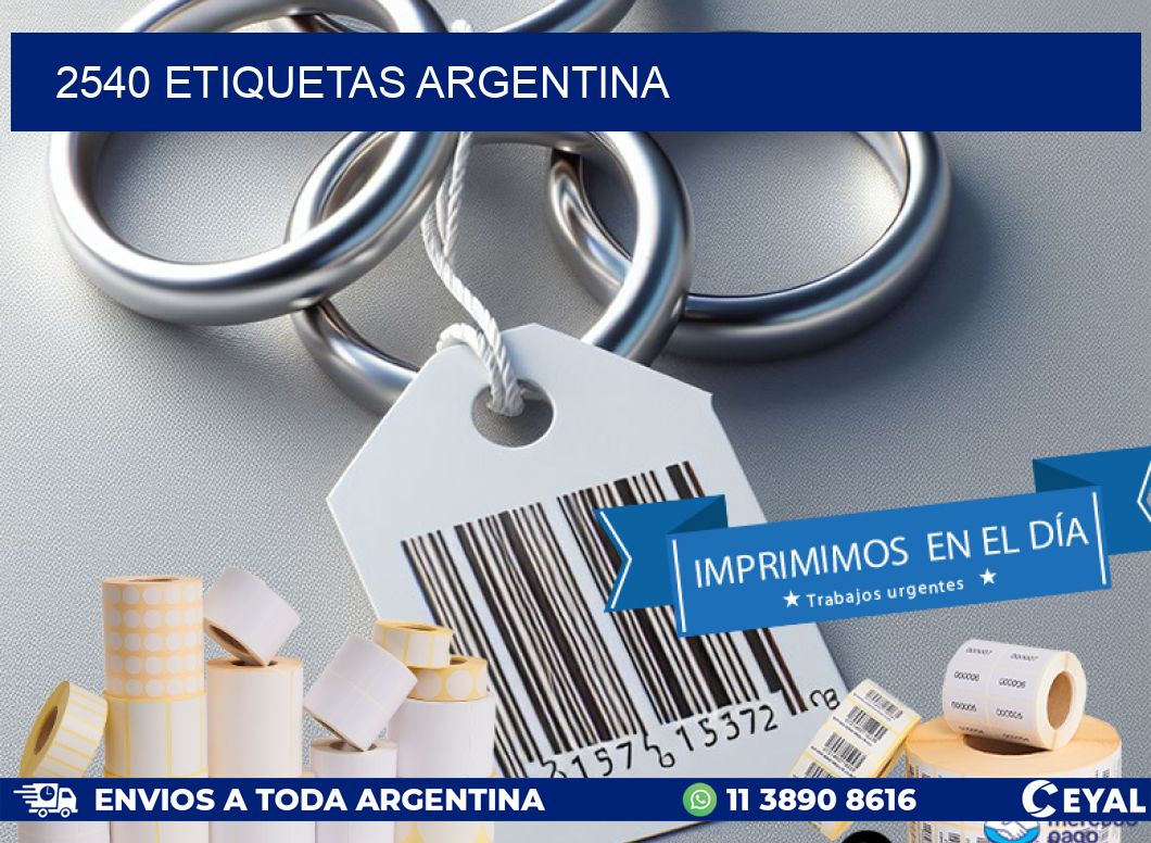 2540 ETIQUETAS ARGENTINA
